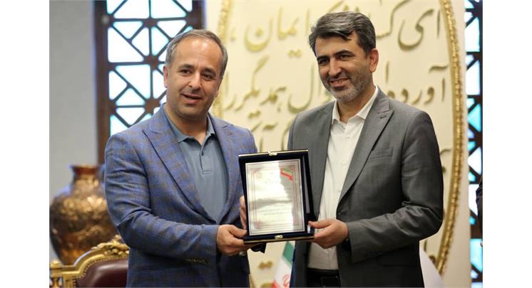 دیدار رئیس انجمن ورزشی‌نویسان استان اصفهان با رئیس اتاق بازرگانی استان اصفهان