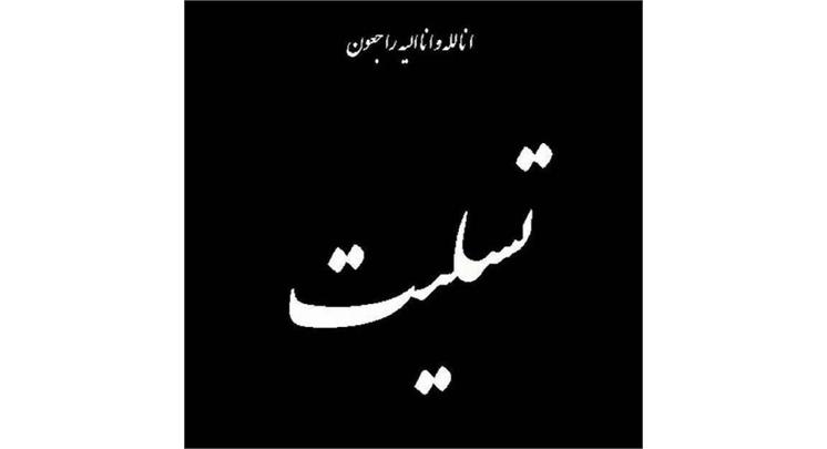 تسلیت انجمن ورزشی نویسان ایران به آقای بابک سرانی آذر