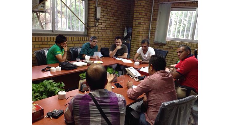 اولین نشست کمیته عکاسان انجمن ورزشی نویسان ایران