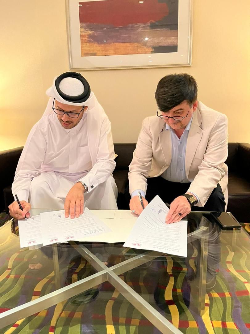 تفاهم نامه همکاری بین انجمن ورزشی نویسان ایران و قطر