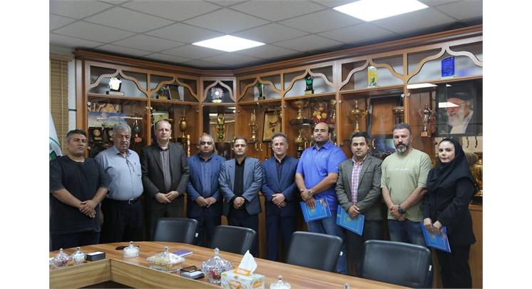 دیدار هیأت مدیره انجمن ورزشی‌نویسان کردستان با مدیرکل ورزش و جوانان استان