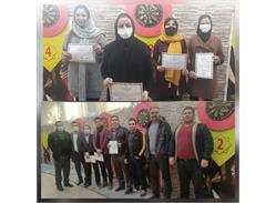 معرفی برترین های مسابقات دارت خبرنگاران سنندج