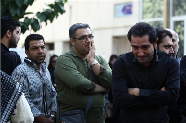 تشییع پیکر مرحوم مهدی نفر