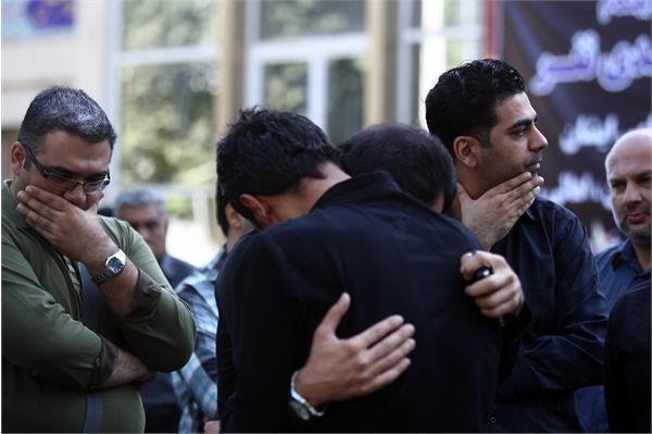 تشییع پیکر مرحوم مهدی نفر