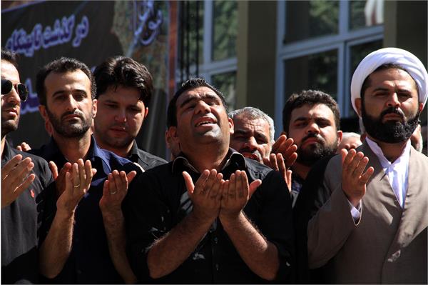 تشییع پیکر مرحوم مهدی نفر