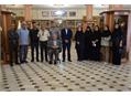 پانزدهمین جلسه هیات مدیره انجمن ورزشی نویسان استان کرمانشاه با حضور محمدعلی محمدی، کمیل نظری، منیر د شتی،کوثر همتی ، سید محمد