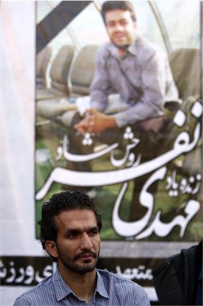 تشییع پیکر مرحوم مهدی نفر