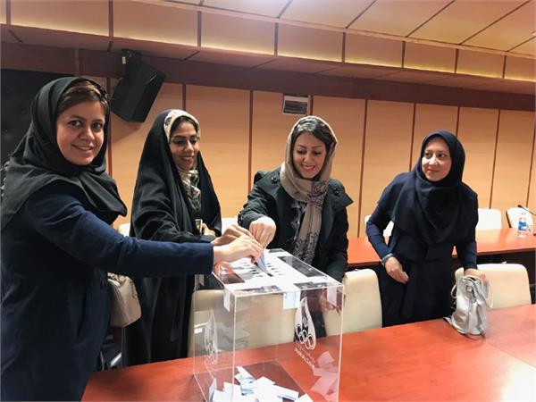 انتخابات کمیته بانوان انجمن ورزشی نویسان ایران