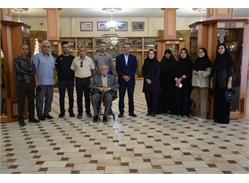 پانزدهمین جلسه هیات مدیره انجمن ورزشی نویسان استان کرمانشاه با حضور محمدعلی محمدی، کمیل نظری، منیر د شتی،کوثر همتی ، سید محمد