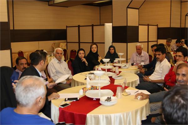 جلسه هیات موسس انجمن استان مرکزی