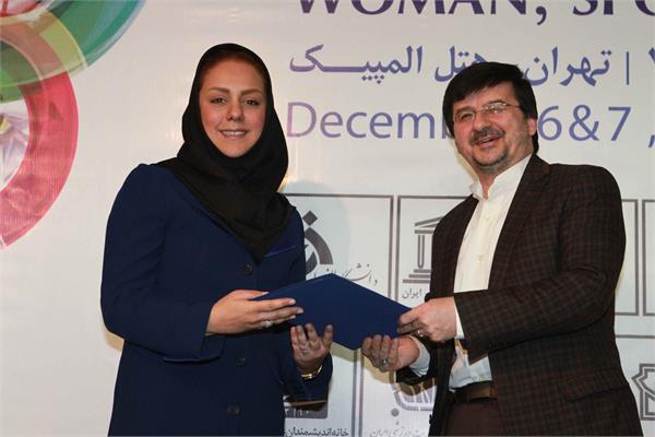 دکتر احمدی و دکتر شیدا مهنام، دبیرکل یونسکو ملی ایران