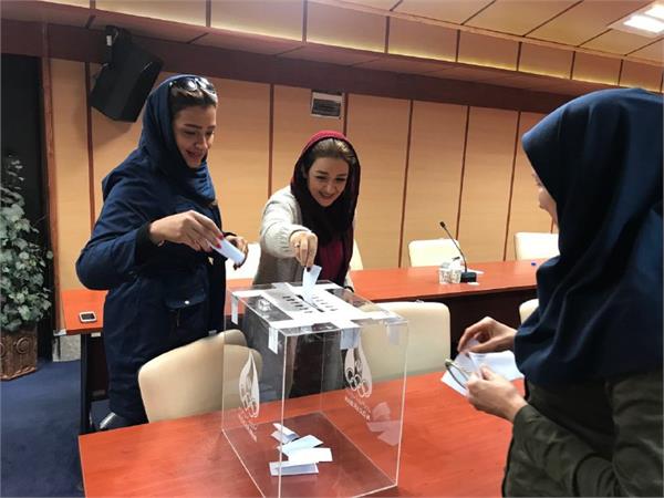 انتخابات کمیته بانوان انجمن ورزشی نویسان ایران