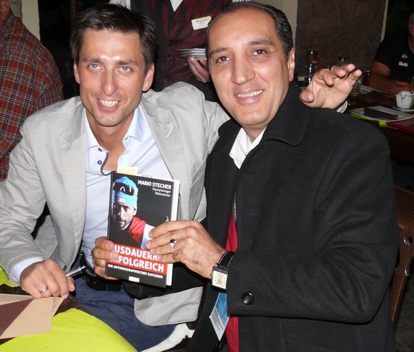 پیام نظر و ماریو اشکر( دارنده مدال طلای 4 دوره بازی های المپیک زمستانی)