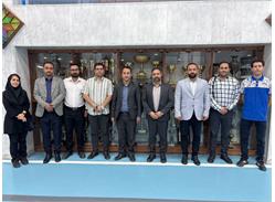 دیدار اعضای هیات‌مدیره انجمن ورزشی‌نویسان استان مرکزی با مدیریت ورزش ماشین‌سازی اراک