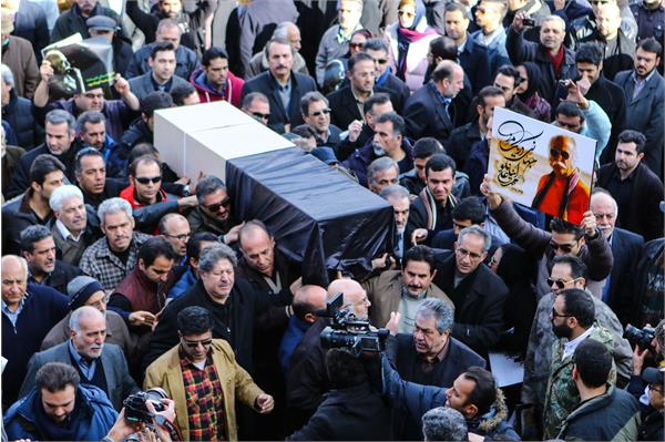تشیع پیکر مرحوم اینانلو